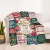 Happy 70th Birthday Celebration Flannel Blanket-Soft and Suitable for Sofas,Beds,Offices,Travel,All Seasons,Great Gift for Holidays and Birthdays.