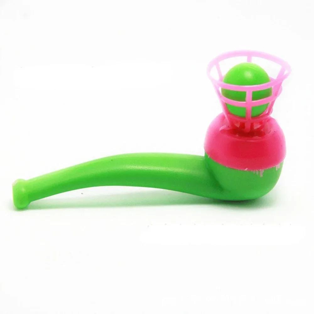 2Pcs Plastic Pipe Blowing Ball Kids Toys Outdoor Funny Games Balance Training Educational Toys Learning Toys for Children Gifts
