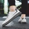 2025 New Men's Simple Design, Wear-resistant, Flat Heel, Low Top, Round Toe,  High-quality Casual Walking Sneakers sneakers