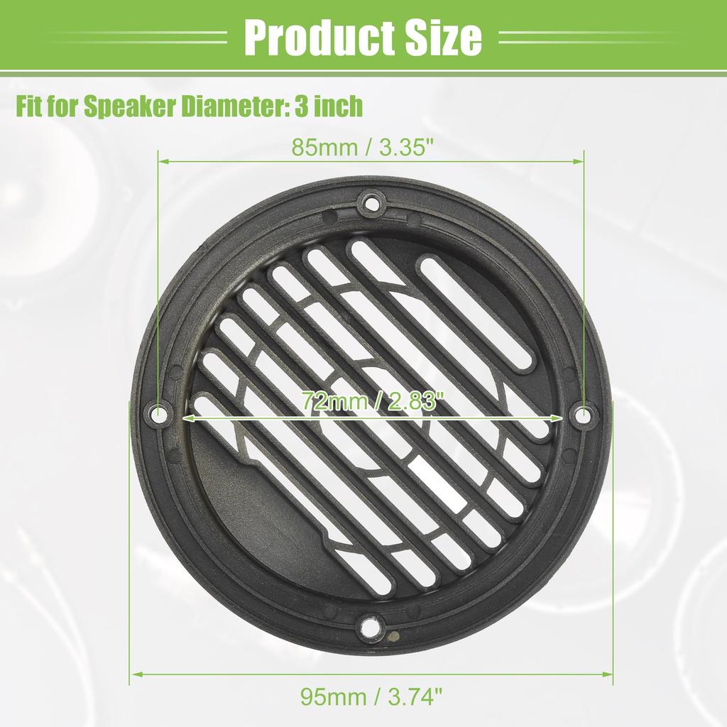 ACROPIX Universal 3" Car Speaker Grille Cover Round 3" Audio