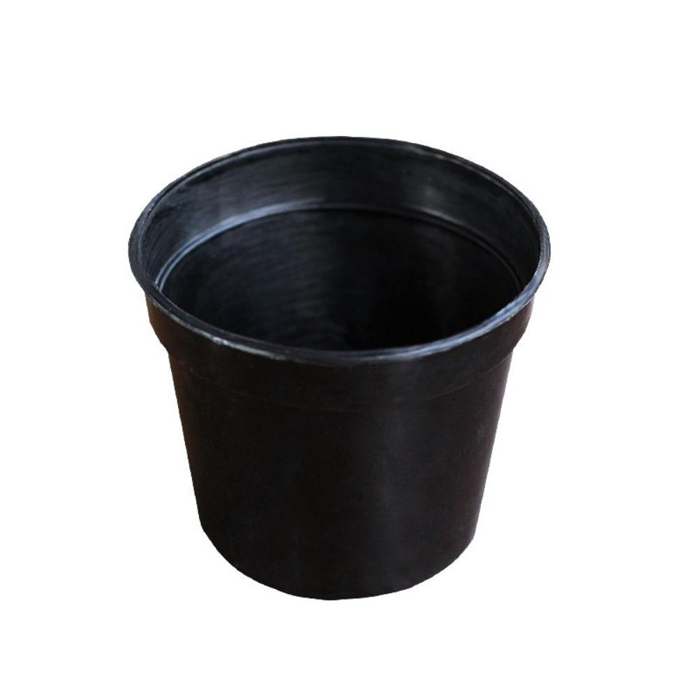 

20 шт. Новый мини-цветочный горшок Круглый горшок для выращивания семян и растений Суккуленты Садовые принадлежности Суккулентный цветочный горшок Офис чёрный