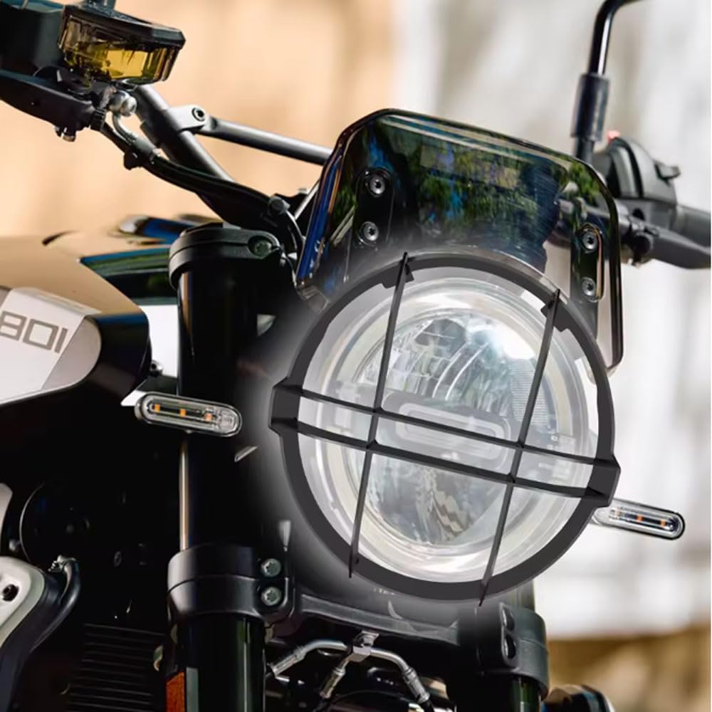 Headlight Protector for SVARTPILEN 801 (2024) Motorcycle Headlight Cover, Headlight Guard, Grille Guard [Parallel Import]