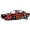 1:24 STAR-LORD 1967 Shelby GT-500 High Simulation Diecast Car Metal Alloy Model Car Toys for Gift Collection