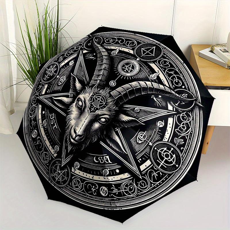 

1pc Cartoon Pattern Umbrella with Plastic Handle,Suitable for All Seasons Home Travel Outdoor Umbrella