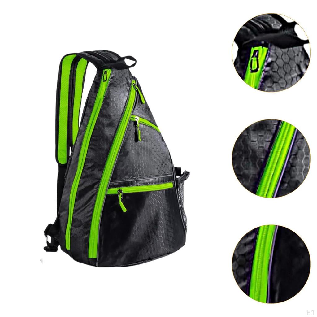 Pickleball Bag Backpack Crossbody Tennis for Women Racketball Travel