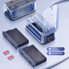 Intelligent Battery Charger Box Storage Compartment for 360 X5 Camera Multi Layer Protections Safe Charging