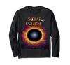 Solar Eclipse the Umbra Obscuring the Sun For Men Long Sleeve Moon's T-Shirt T-Shirt