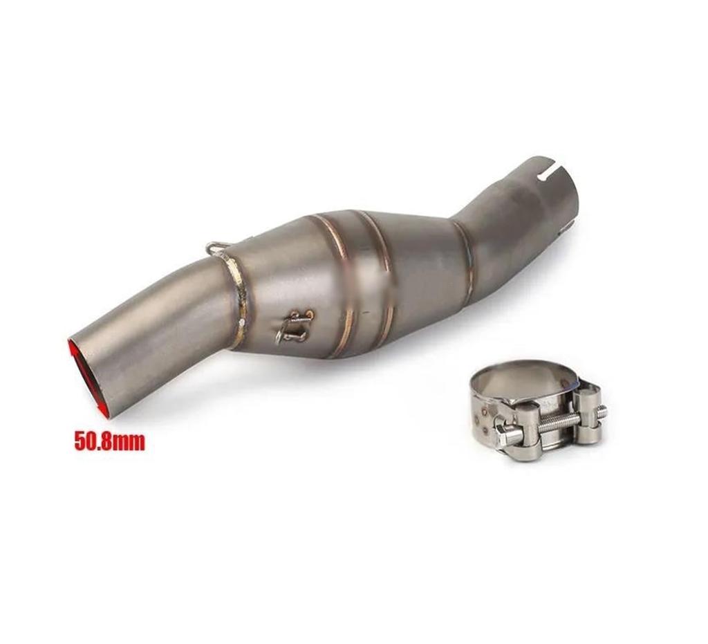 Motorcycle Exhaust Pipe Muffler Motorcycle Exhaust Middle Pipe Stainless Steel Beneli for 300 302S