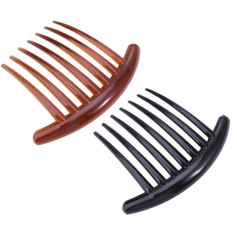 Bouffant Volume Ponytail Hair Comb 7 Teeth Girls Hair Fork Inserts Hair Clip  Women