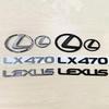 Suitable For Lexus Car Rear Trunk Badge Logo Car Steering Wheel Car Emblems Replacement LX470 Auto Accessories