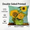 Popular Vincent Van Goghs Cushion Cover Comfortable Reversible Pillow Cover Ideal For Car Sofa Bedroom & Beyond