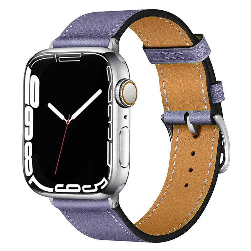 Leather Watch Straps for Watch band 46mm 44mm 49mm 45mm 42mm 40mm 38/41mm bracelet iWatch series 10-Ultra 9-8-7-6-5-4-3-SE