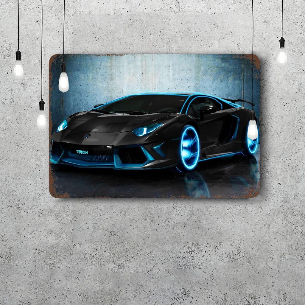 Segni Metallica Tron Legacy Decorazioni Murali Segni di Latta Vintage Poster Metallico Captain Decorazione per Bar Pub Club Decorazione Murale