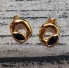 2026 New Hot Selling Fashionable and Exquisite Horse Eye Gemstone Earrings, Suitable for Casual and Fashionable Matching