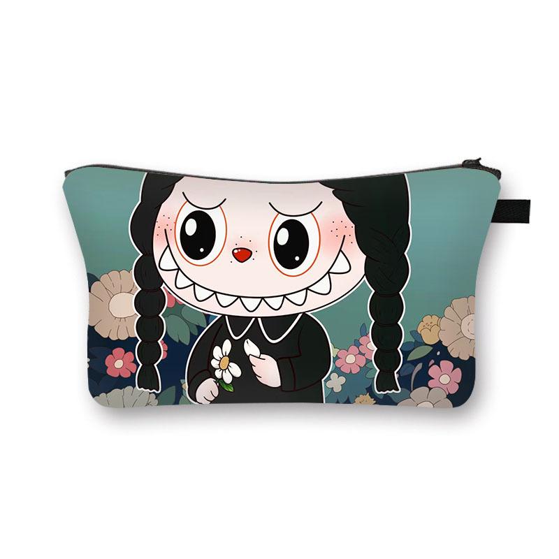 Cosmetic Bag for Girls, Large Capacity, Cute Storage, Toilet Bag, Portable Clutch Bag.