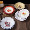 Retro-Emaille-Teller: Nostalgische Street Food Hot Pot und Mala Tang Beilagenteller