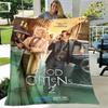 Good Omens Film Gedruckte Decke Kinder Warme Decke Flanell Weiche Bequeme Decke Haus Reise Decke Geburtstagsgeschenk