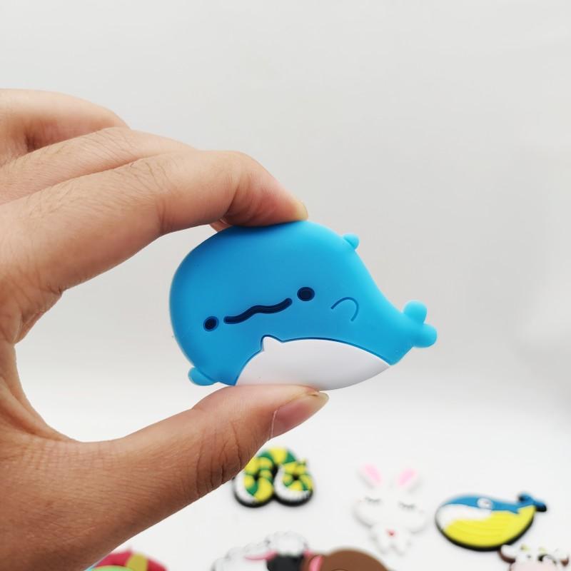 Kreatívne Kreslené PVC Magnetky na Chladničku pre Deti Bábätká Zvieracie Magnety na Chladničku Magnetické Hračky pre Deti Vianočné Darčeky