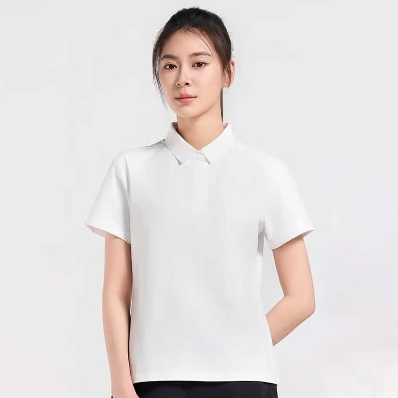 SCALER Women s Quick-Dry Seamless Polo T-shirt F4507682 M