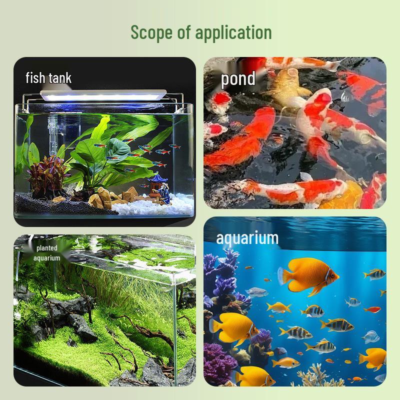 Akvarium En-Droppe Vattenrenare: Klart, renat vatten för fisk – Fri frakt ingår