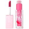Maybelline New York Lifter Plump Lip Gloss Pink Sting 5ml Hydrating Glossy Shine With Instant Plump Effect And XL Wand Applicator