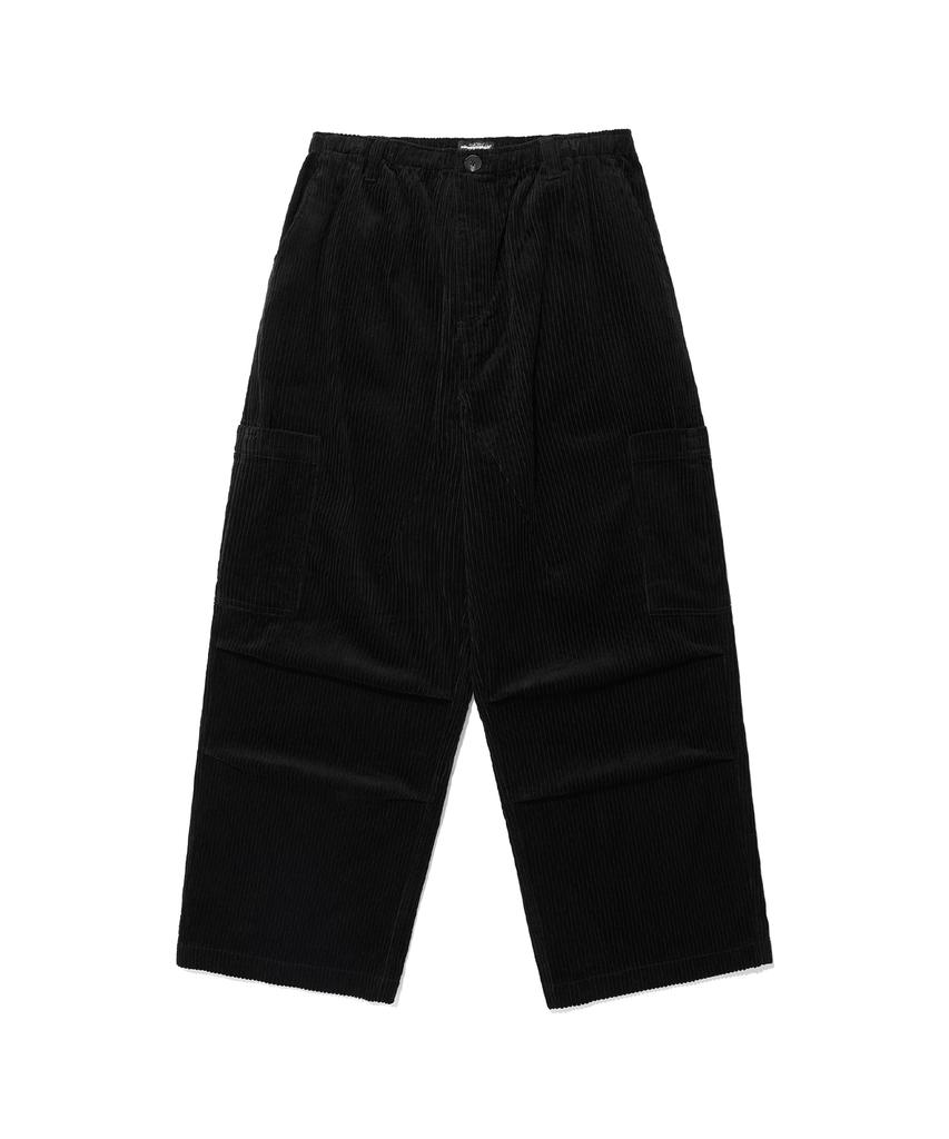 NICEGHOSTCLUB Corduroy Parachute Pants_Black(Ng2Efupa13A)