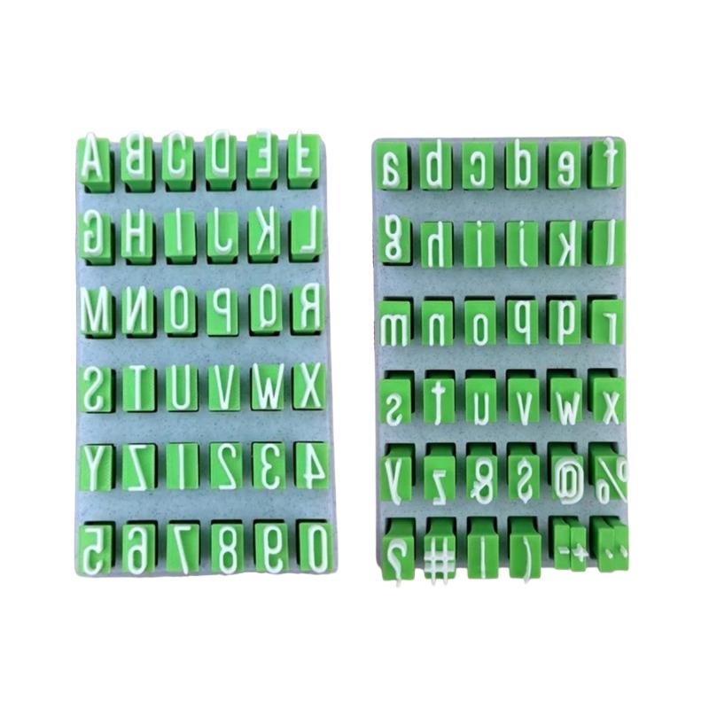 Reusable Letter Stamps For Pottery Beginners Including Uppercase Symbols And Numeric Imprints Tools For Clay Modeling