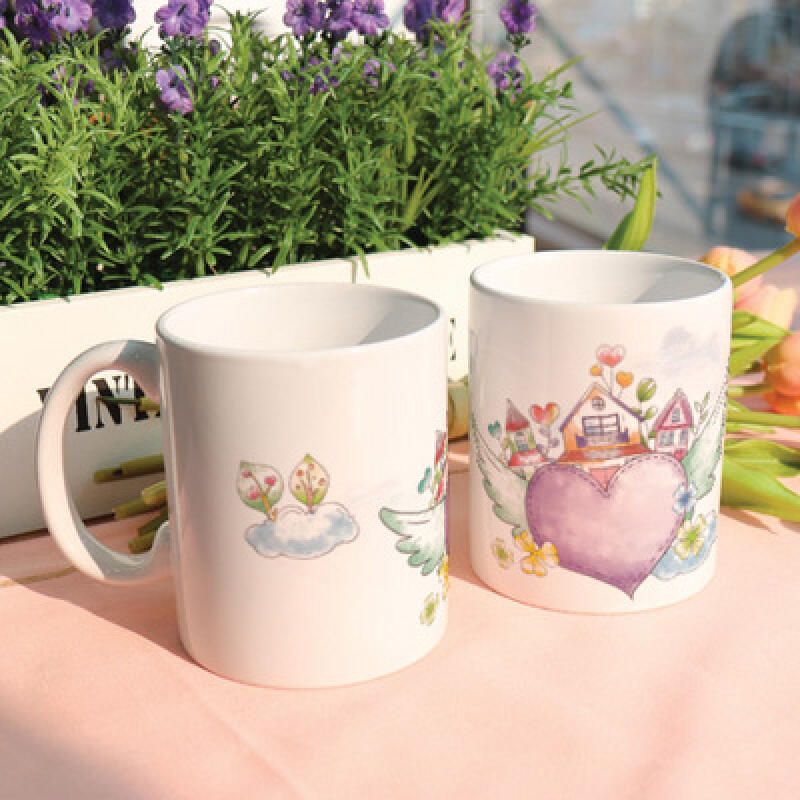 tf111-Design Mug 2p-Winged Heart I Saw in My Dream