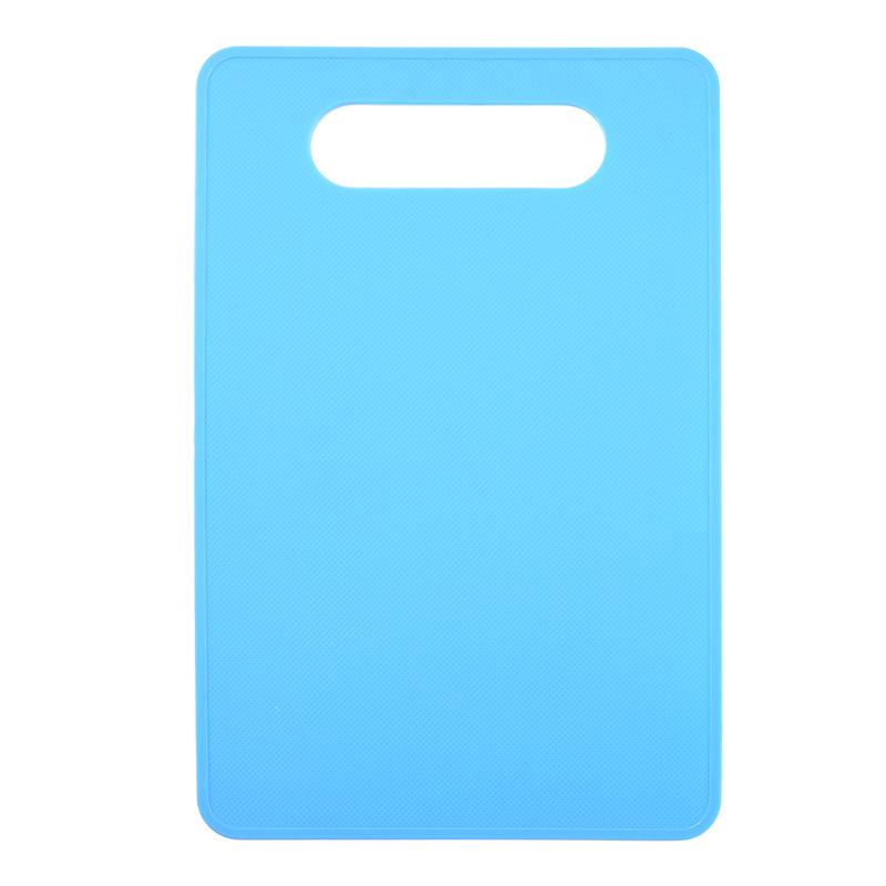 Square PP Plastic Double-Sided Cutting Board - Multi-Purpose for Food and Salad Prep, Household Use.