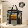 High Quality Large Capacity Mesh Bag Multistyles Protable Swimming Beach Bag Reusable Storage Bags
