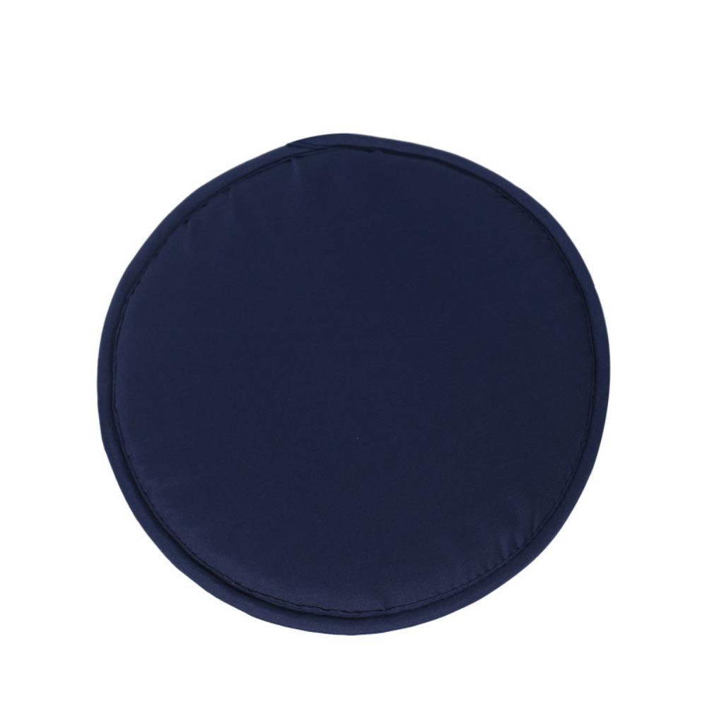 

30cm Sit Chair Cushion Sponge Circular Stool Cushion Soft Seat Pad For Home Office темно-синього кольору