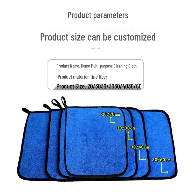 Thick, Lint-Free Absorbent Dishcloth for Kitchen, Table, Car, and More