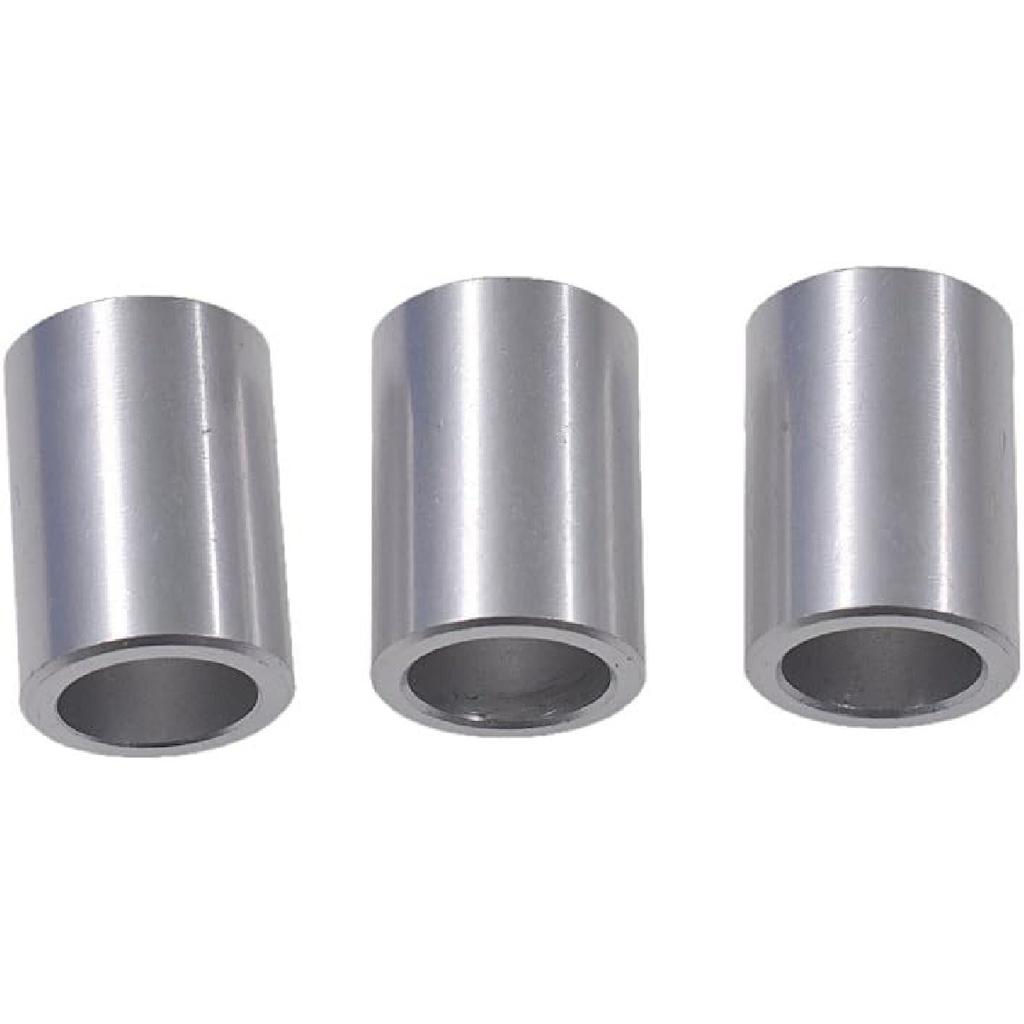 sthus Silver 1" 25mm / 1.5" 38mm CNC Adapter Fits 49cc 50cc 66cc 80cc Motorized Bike