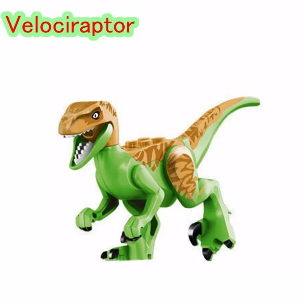 Locking Dinosaur Animals Tiger Leopard Polar Bear Elephant Shark Black Camel Building Blocks Toys For Children Animal Locking