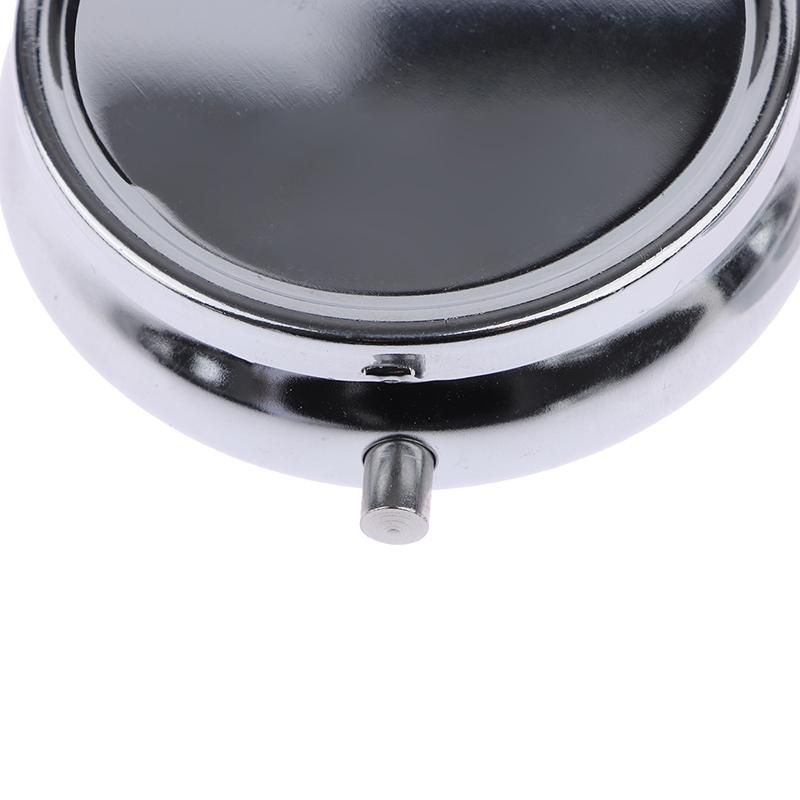 1 Stück Metall Pillendosen Medizin Organizer Container Medizin Fall Pille Candy Box Runde rechteckige Tablet Pillendose Container