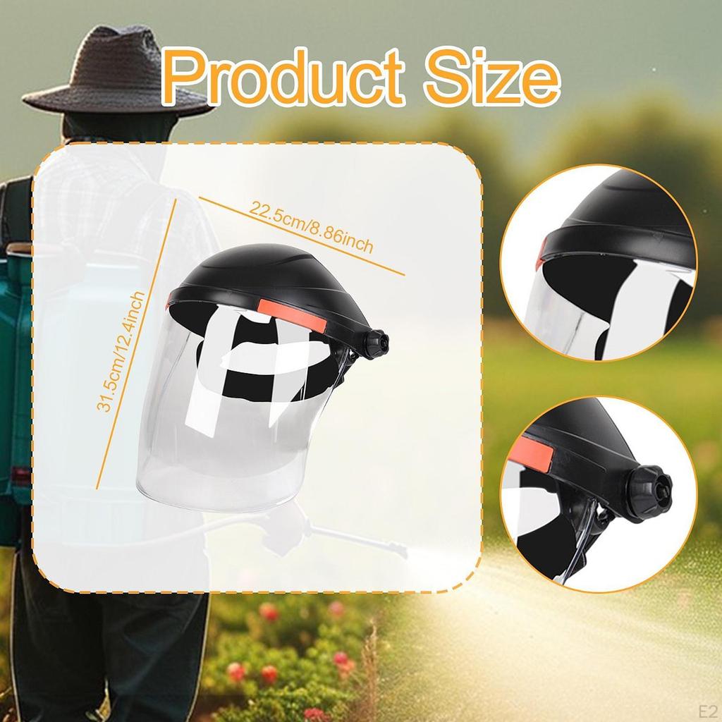 Welding Face Shield Mask PC Visor Flip Up Protection Gear for Welder Headgear Protector