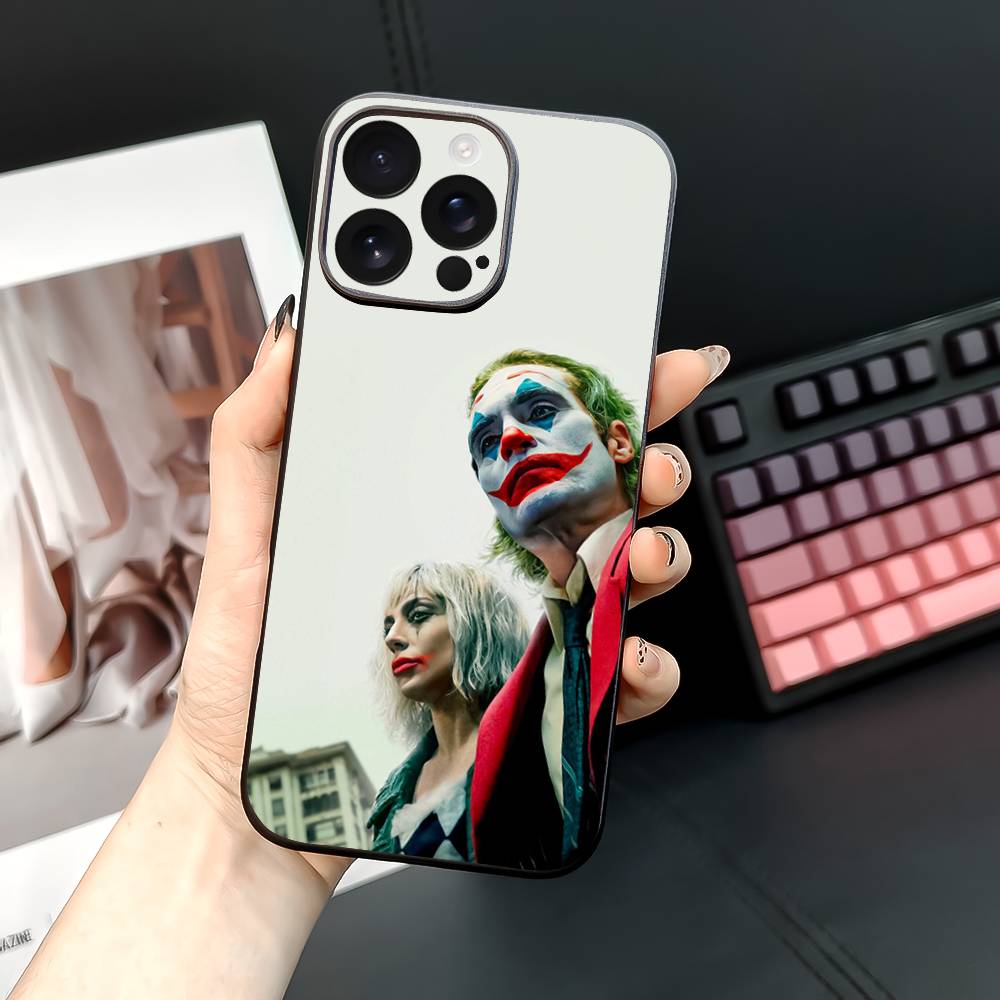 1PC Anime Joker Cool Phone Case For iPhone 16 15 14 13 12 17 PRO MAX PLUS Mini TPU Soft To Skin-friendly Case