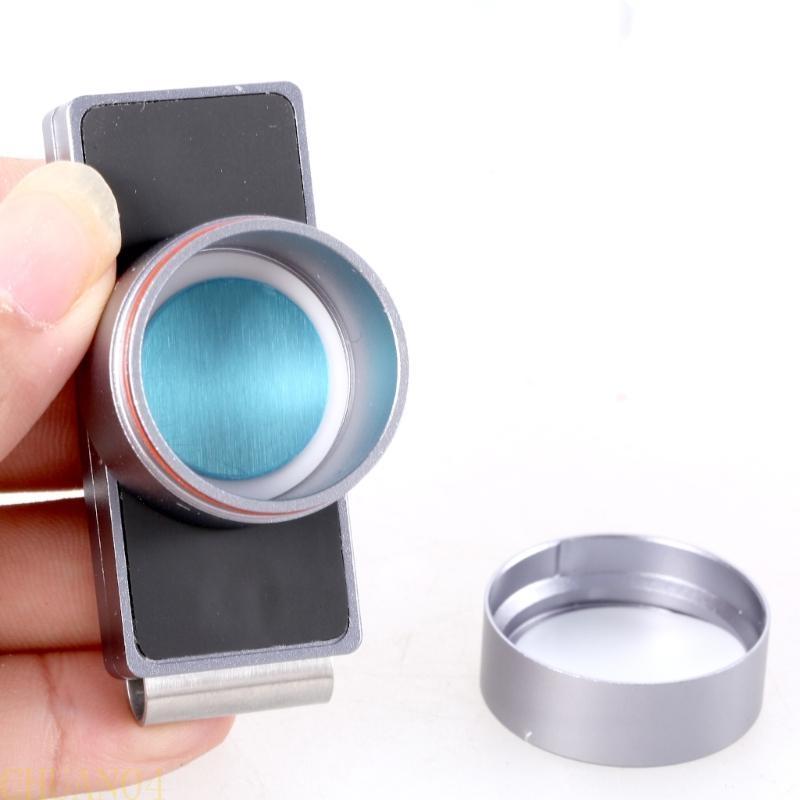 A1A2 Magnetic Snooker Belt Clip Chalks Holder Billiard Cue Chalks Box with Fixed Clip Pool Snooker Sports Accessories Enduring