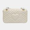 [Occasion] Sac bandoulière GG Marmont matelassé logo doré à chaîne Petit - Excellent #1V34W91