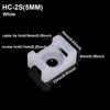 100Pcs Cable Tie Saddle Type Plastic Mount Base Wire Holder Fixing Seat Charging Data Line Winder Nylon HC-0~ HC-7,HC-1S~HC~2S