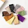 Metallic Thread Crew Socks Colorful Sport Socks High-Quality Women Socks  Daily Wear