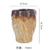 Coarse Pottery Teacups Stone Coffee Mugs Japanese Retro Tea Sets Kitchen Bar Decoration Cups Living Room Desktop Decoration Mugs