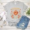 Vintage Fire-heart Shirt Throne of Glass Shirt To Whatever End Shirts SJM Quotes Tee You Do Not Yield T-shirt Unisex Top