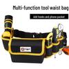 Canvas Multifunction Electrician Waist Tool Bag with Oxford Cloth