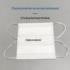 Triple-Layer Non-Woven Disposable ES Mask for Clean Rooms