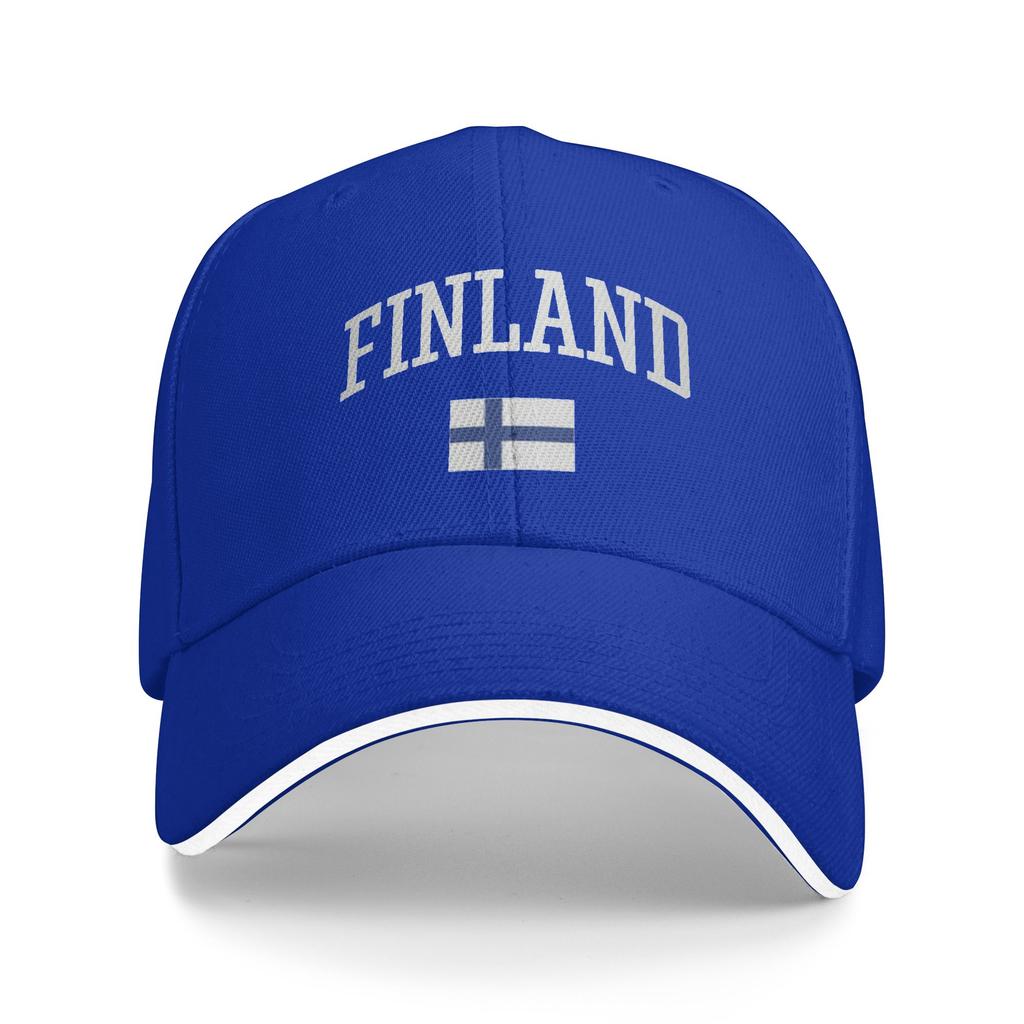 Pride Finnish Flag Finland Country Custom Baseball Caps Men  Adult Female Beach Coquette Hat Peaked Cap