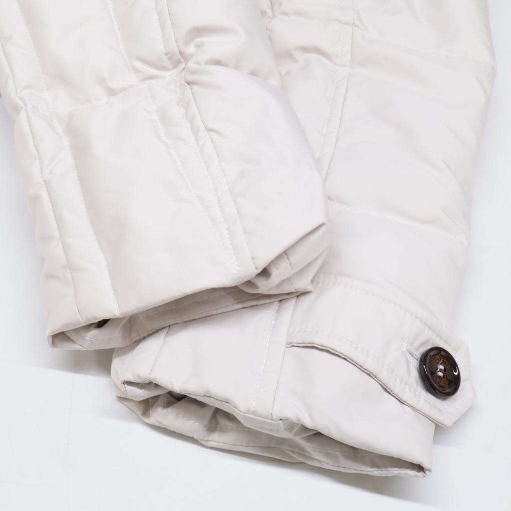 MOORER Excellent condition SIRO-KM fur collar double-breasted down jacket Jacket 46 whiteUsed