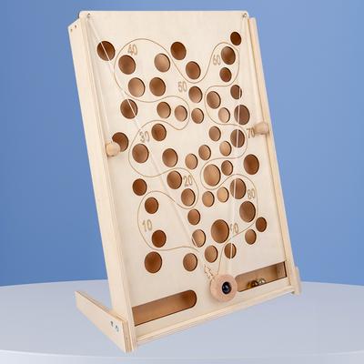 Pirat Murmeln Laufen Spaß Labyrinth Spiel Kinder Hand-Auge Koordination Balancetraining Holz Murmelmaschine Spiel Kinder Geschenk