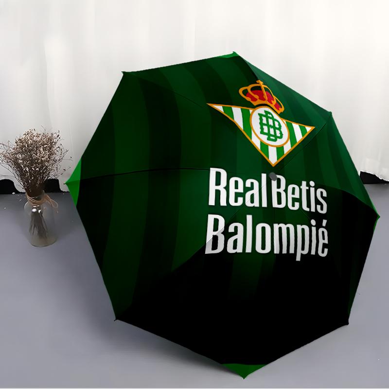 Printed Football Club Logo Printed Folding Umbrella,Outdoor,Leisure,And Travel Umbrella,Durable Umbrella Fabric,Birthday And Holiday Gift