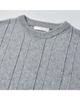 WORTHWHILE MOVEMENT Reverse Sweat Crewneck Sweater (Cool Grey)